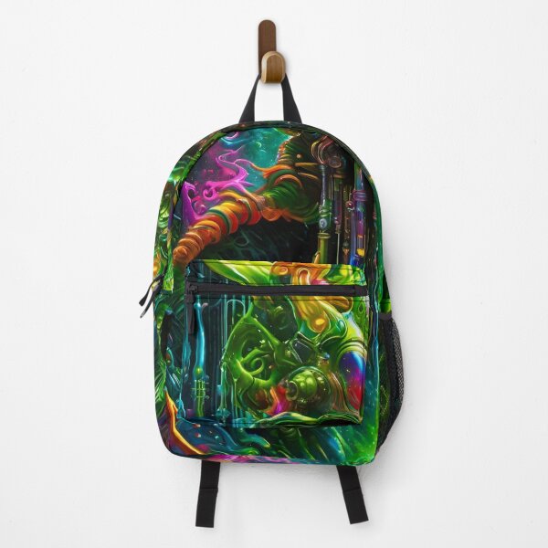 Item preview, Alien Overlord in Green Extoplasm - Surreal Sci Fi Art concept designed and sold by Delerat7.