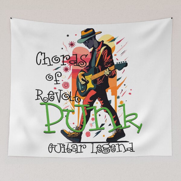 Item preview, Chords of Revolt: Punk Guitar Legend designed and sold by Concept-Hub.
