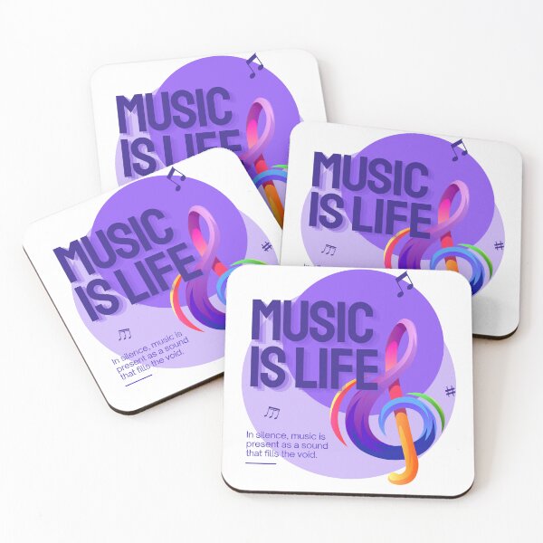 Item preview, music is life  designed and sold by luckymando.