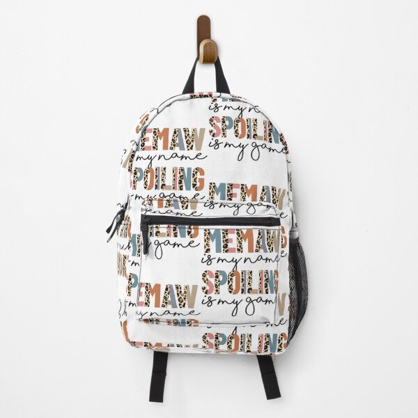Item preview, Memaw Is My Name Spoiling Is My Game Grandma Leopard designed and sold by SpeedyPrints.