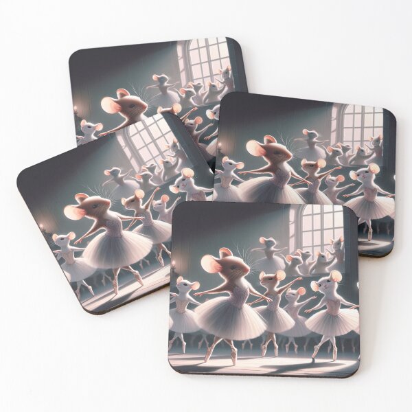 Item preview, Mice in ballet school designed and sold by yodabi.
