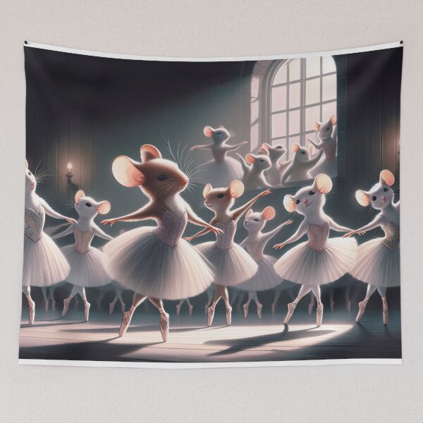 Item preview, Mice in ballet school designed and sold by yodabi.