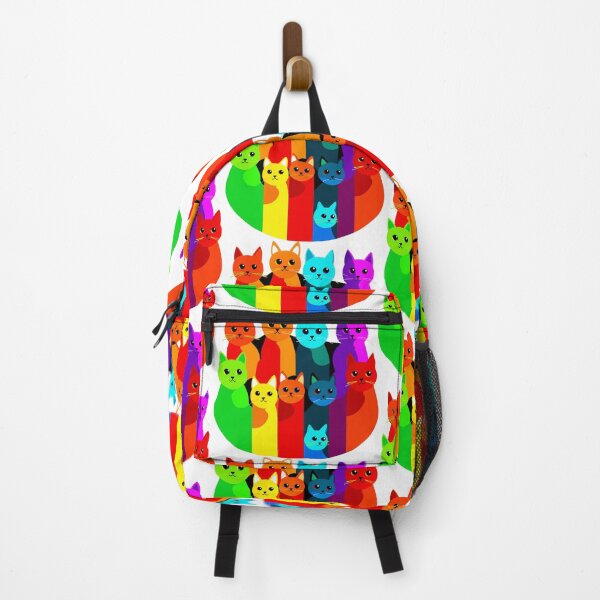 Artikelvorschau, Regenbogenkatzen in der Tasche entworfen und verkauft von malecart.