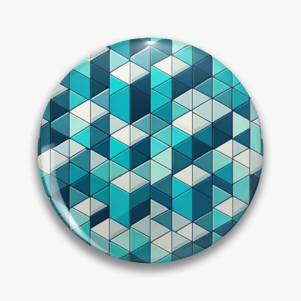 Item preview, 3D Cubes Illusion Pattern - Modern Geometric Design  designed and sold by BeaconMarketing.