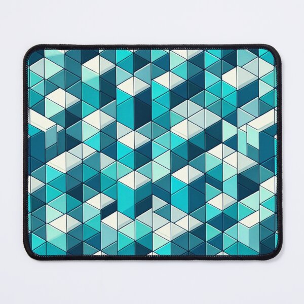 Item preview, 3D Cubes Illusion Pattern - Modern Geometric Design designed and sold by BeaconMarketing.