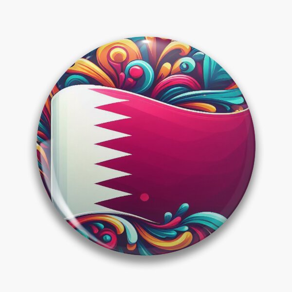 Item preview, Qatari Pride: Flag Elegance designed and sold by maheart83.