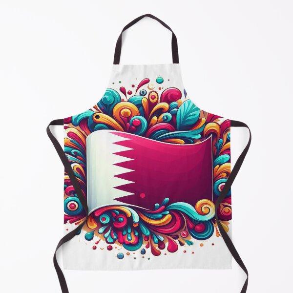 Item preview, Qatari Pride: Flag Elegance designed and sold by maheart83.