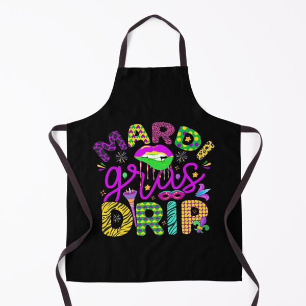 Aperçu de l'œuvre Mardi Gras Drip Mignon défilé de costumes de carnaval de Mardi Gras, mardi gras, cadeaux drôles du roi du Mardi Gras ou roi du Mardi Gras, défilé du Mardi Gras Mardi Gras Vibes Party créée et vendue par TigerArtistic.
