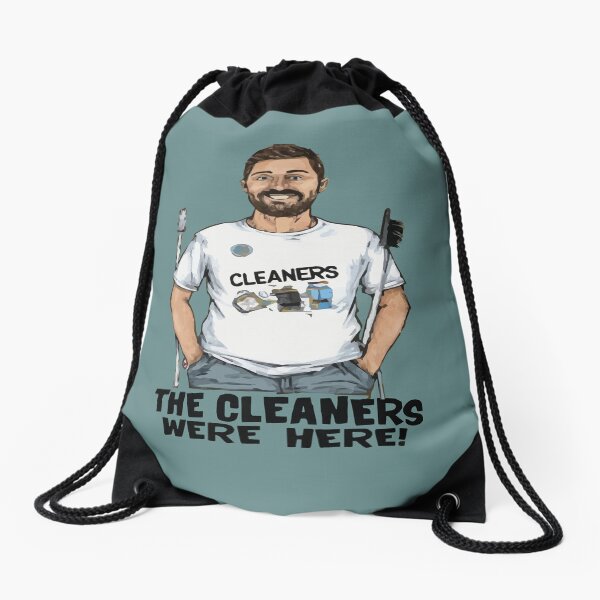 Item preview, Cool shirt for those who like cleaning- 'THE CLEANERS WERE HERE!' designed and sold by Gadget80.
