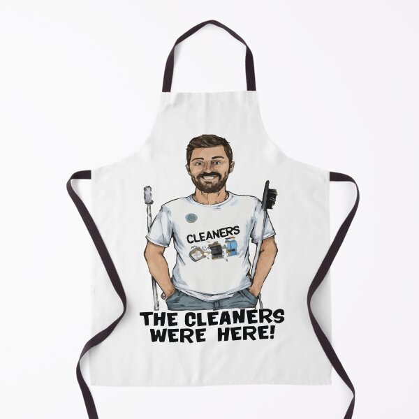 Item preview, Cool shirt for those who like cleaning- 'THE CLEANERS WERE HERE!' designed and sold by Gadget80.