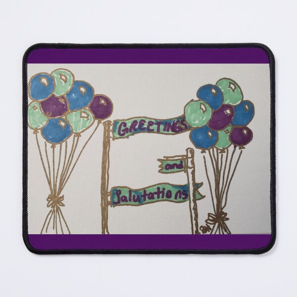 Item preview, Greetings and Salutations! designed and sold by DancingCreek.