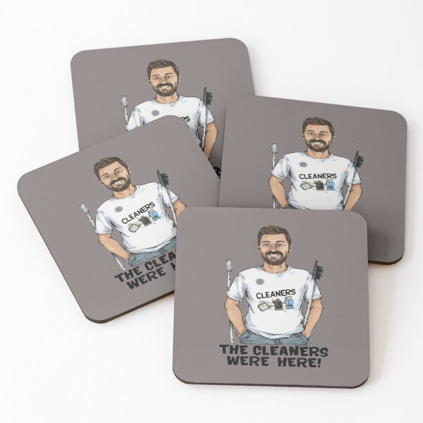 Item preview, Cool shirt for those who like cleaning- 'THE CLEANERS WERE HERE!' designed and sold by Gadget80.