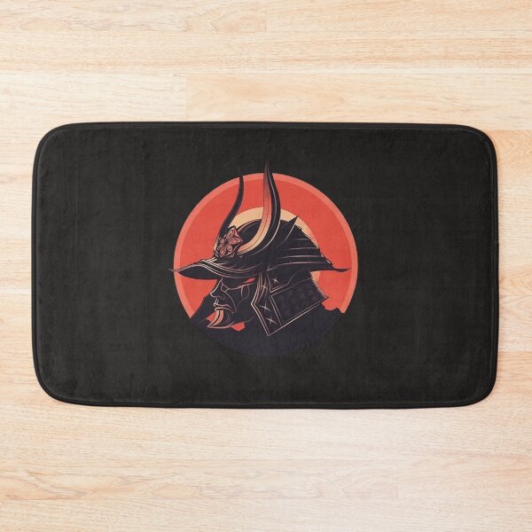 Item preview, Abstract Samurai Helm: Artistic Kabuto with Sunset Backdrop designed and sold by ShogunStyle.