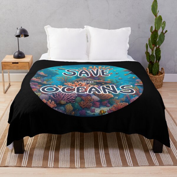 Item preview, Protect Our Seas Vibrant Coral Reef Conservation designed and sold by ChicTrendz.