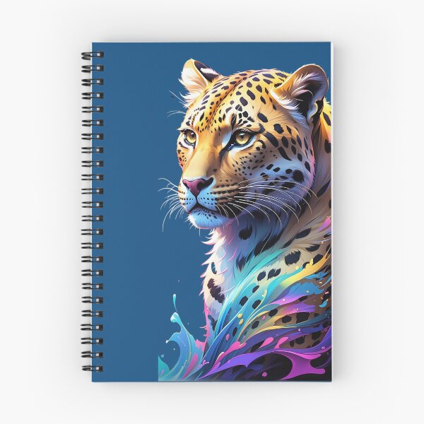 Item preview, Spectral Splendor: A Leopard's Radiant Elegance in the Electromagnetic Realm designed and sold by PING 999 STUDIO.