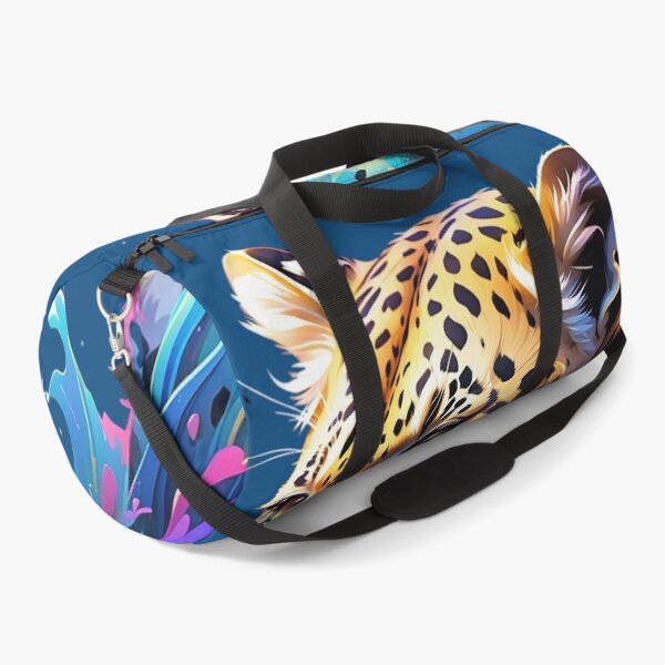 Item preview, Spectral Splendor: A Leopard's Radiant Elegance in the Electromagnetic Realm designed and sold by PING 999 STUDIO.