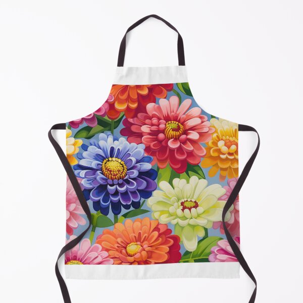 Item preview, Zinnia Tile 08: Rainbow Smiles in a Field of Daisy Dandelions and Sunshine of Nature's Confetti Party designed and sold by TheBrainArt.