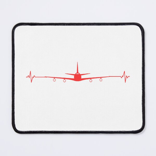 Item preview, Aviation Pulse Heartbeat Airplane Design designed and sold by VELATA.