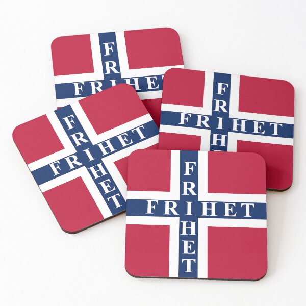 Item preview, Norwegian National Freedom Flag (det norske nasjonale 'frihetsflagget') designed and sold by JonathanR1994.