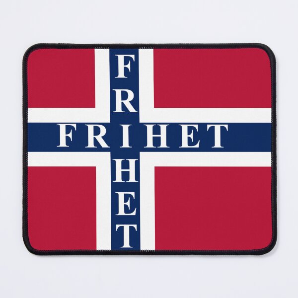 Item preview, Norwegian National Freedom Flag (det norske nasjonale 'frihetsflagget') designed and sold by JonathanR1994.