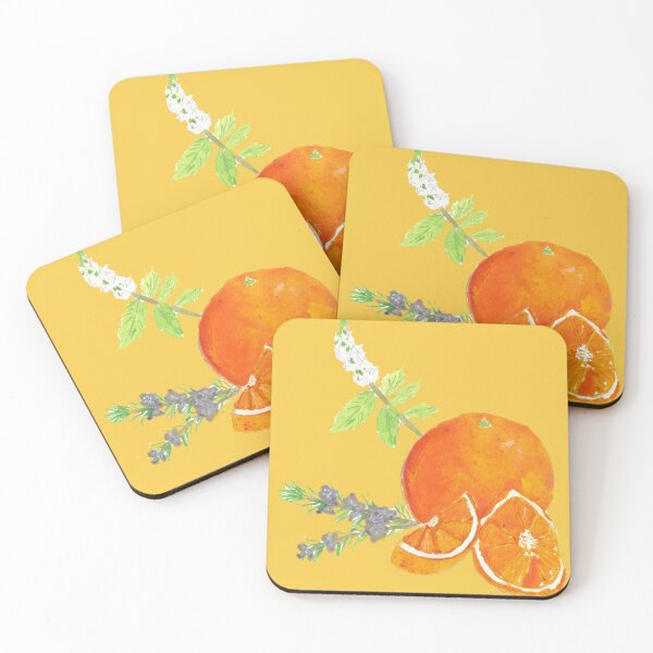 Item preview, Orange, Peppermint, and Rosemary designed and sold by KatMicari.