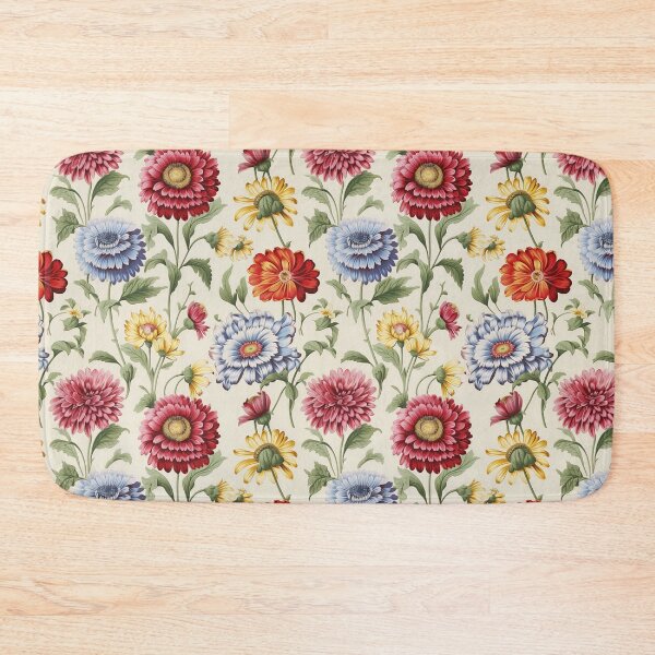 Item preview, Zinnia Tile 09: Rainbow Smiles in a Field of Daisy Dandelions and Sunshine of Nature's Confetti Party designed and sold by TheBrainArt.