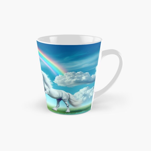 Item preview, Rainbow Dance: Unicorn and Clouds designed and sold by yodabi.