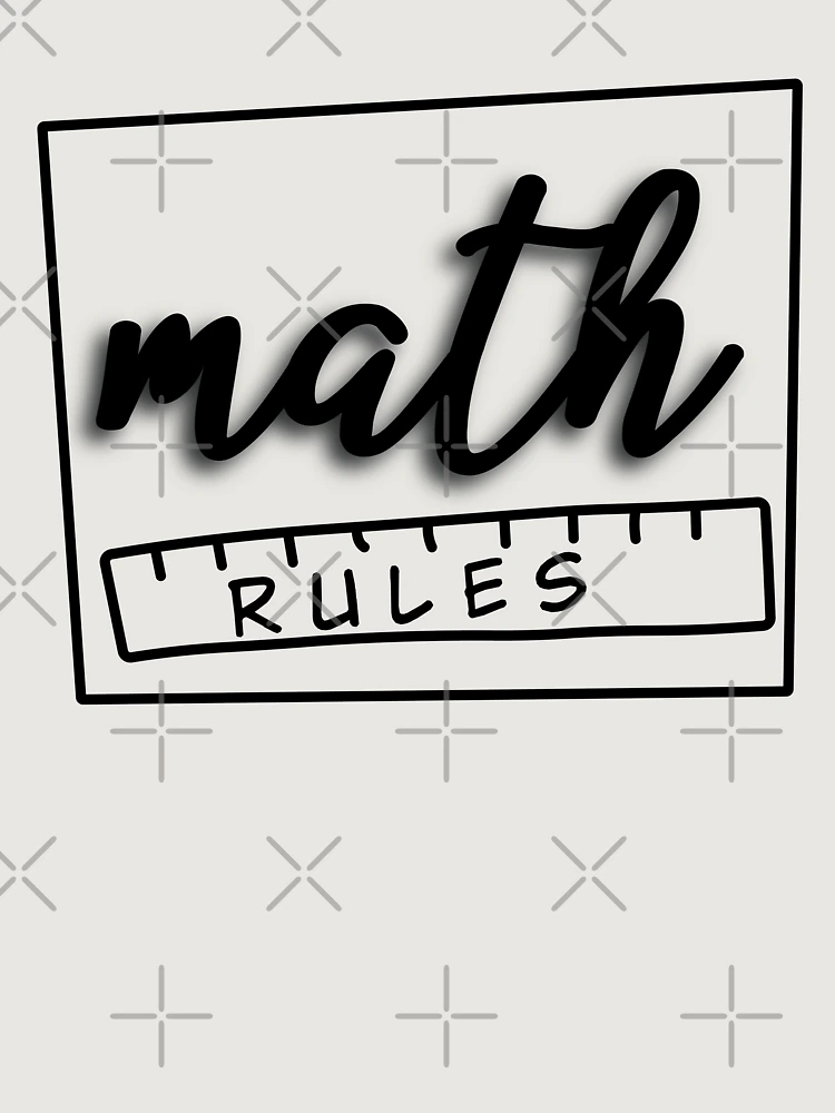 Thumbnail 6 of 6, Premium Oversized Hoodie, Math RULES designed and sold by ScienceCorner.