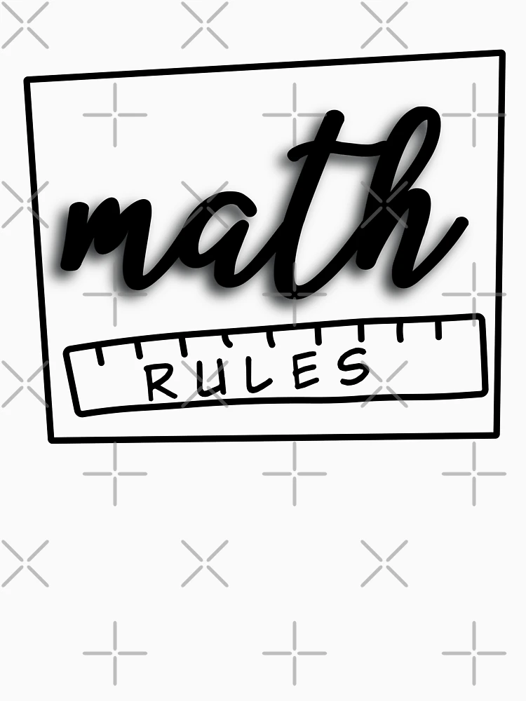 Thumbnail 6 of 6, Pullover Hoodie, Math RULES designed and sold by ScienceCorner.