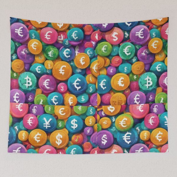 Item preview, CURRENCY PATTERN designed and sold by Catfighter.