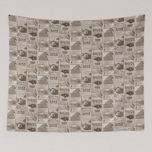 Item preview, Vintage 1920s Newspaper Tire Advertisements designed and sold by VintageStyle.