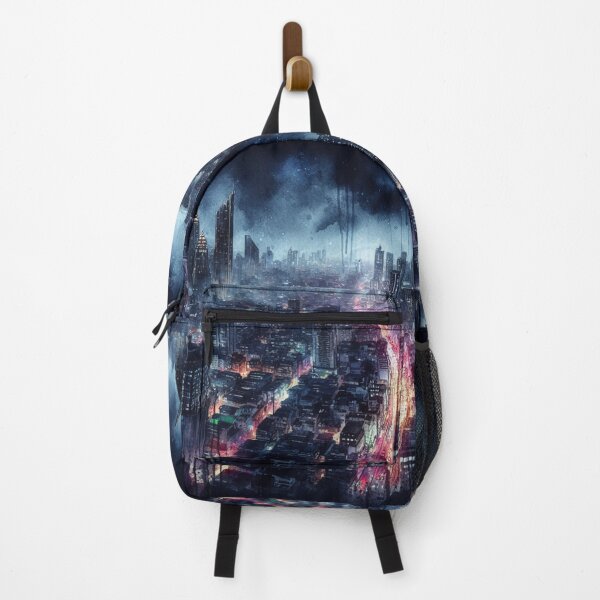 Item preview, Neo Noir Vintage Night Cityscape [Watercolor] designed and sold by RESToRAPTOR.