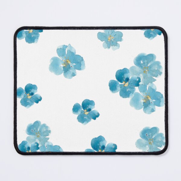 Item preview, Little Teal Flowers Pretty designed and sold by mwagie.