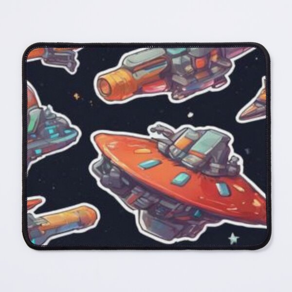 Item preview, SPACESHIP PATTERN designed and sold by Catfighter.