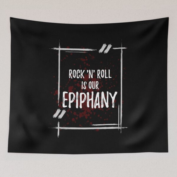 Item preview, Rock n Roll is our Epiphany - Sticker Song Lyric  designed and sold by SlickCity.