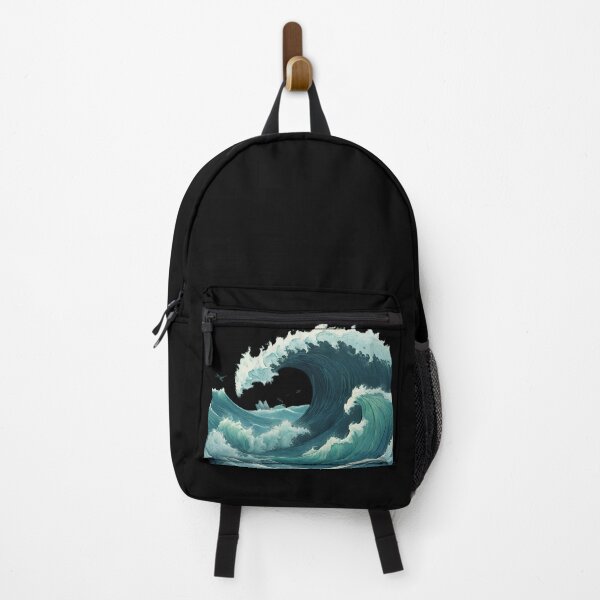 Item preview, Transformative Ocean Conservation Wave Art designed and sold by ChicTrendz.