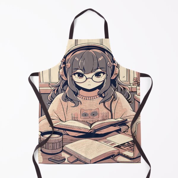 Item preview, Anime Girl Desk Mat, Student Mouse Pad designed and sold by KitonicTees.