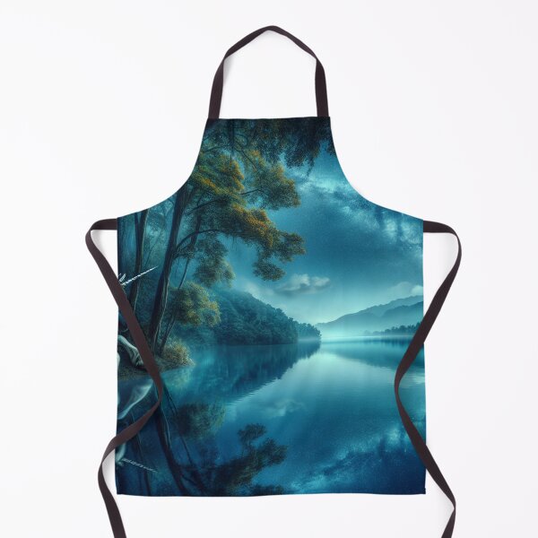 Item preview, Tranquil Rainbow Lake Unicorn designed and sold by yodabi.