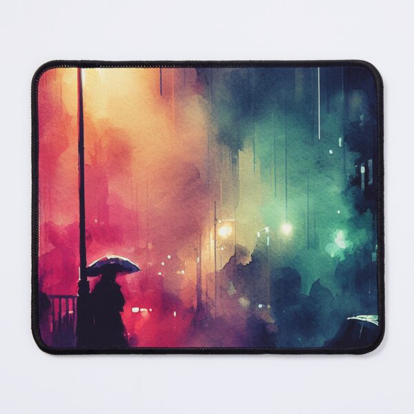 Item preview, Neo Noir Vintage Streetlight [Watercolor] designed and sold by RESToRAPTOR.