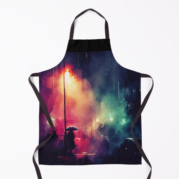 Item preview, Neo Noir Vintage Streetlight [Watercolor] designed and sold by RESToRAPTOR.