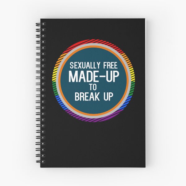 Item preview, Made up to Break Up - LGBTQ - Inspired Song Lyric Sticker  designed and sold by SlickCity.
