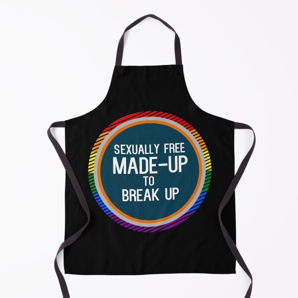 Item preview, Made up to Break Up - LGBTQ - Inspired Song Lyric Sticker designed and sold by SlickCity.