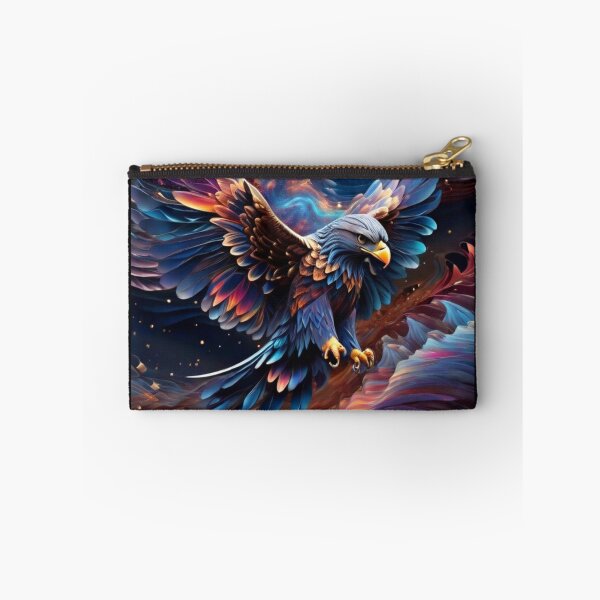 Item preview, Majestic Eagle in Gravitational waves of the cosmos designed and sold by Swingfroglet.