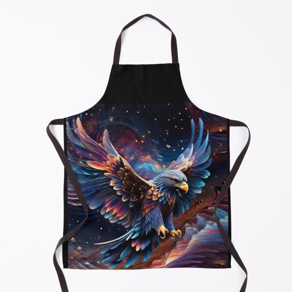 Item preview, Majestic Eagle in Gravitational waves of the cosmos designed and sold by Swingfroglet.