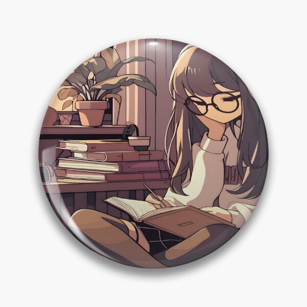 Item preview, Anime Girl Desk Mat designed and sold by KitonicTees.
