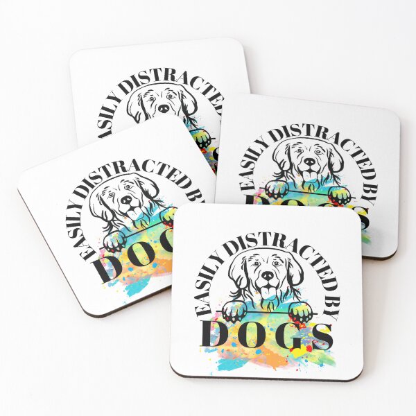 Item preview, Easily Distracted by Labrador Dogs  designed and sold by HareTodayDesign.