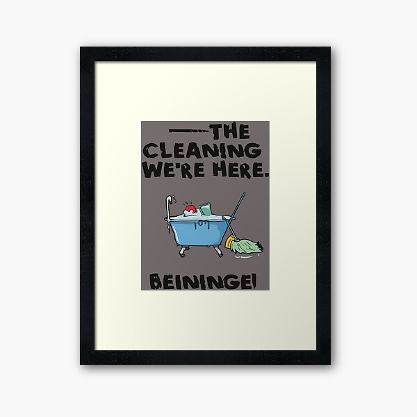 Item preview, Cool shirt for those who like cleaning- 'THE CLEANERS WERE HERE!' designed and sold by Gadget80.