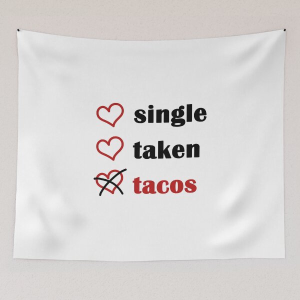 Item preview,  Single Taken Tacos designed and sold by EmeraldeaArt.