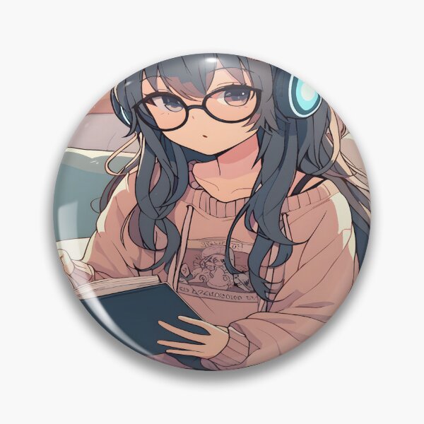 Item preview, Anime Girl Desk Mat, Mouse Pad Bath Mat designed and sold by KitonicTees.