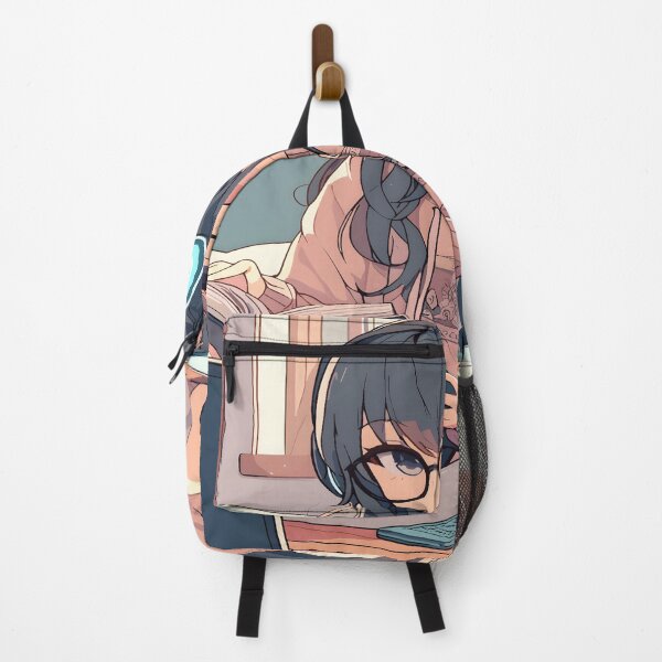 Item preview, Anime Girl Desk Mat, Mouse Pad Bath Mat designed and sold by KitonicTees.